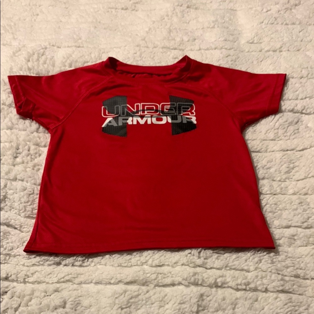 Under Armour Kids Red T-Shirt